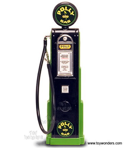 Yatming - Digital Gas Pump Polly Gas (1/18 scale diecast model, Black) 98781