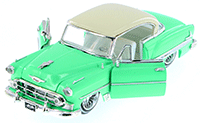 Show product details for Jada Toys Street Low - Chevy® Bel Air® Hard Top (1953, 1/24 scale diecast model car, Asstd.) 98918D