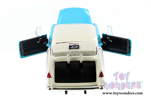 Jada Toys - Metals Die Cast | Bigtime Muscles Chevy® Bel Air® Hard Top (1955, 1/24 scale diecast model car, Asstd.) 98939D
