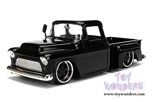 Jada Toys - Metals Die Cast Just Trucks | Chevy® Stepside™ Pick Up (1955, 1/24 scale diecast model car, Asstd.) 99042DP1
