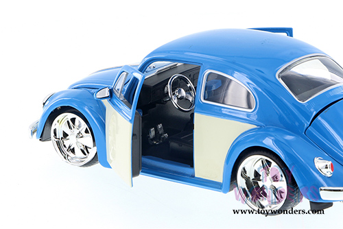 Jada Toys - Metals Die Cast Bigtime Kustoms | Volkswagen Beetle Hard Top (1959, 1/24 scale diecast model car, Asstd.) 99049DP1