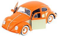 Show product details for Jada Toys - Metals Die Cast | Bigtime Kustoms Volkswagen Beetle Hard Top (1959, 1/24 scale diecast model car, Asstd.) 99054D