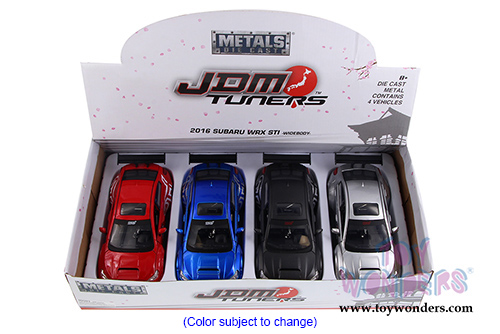 Jada Toys - Metals Die Cast | JDM Tuners™ Subaru WRX STI Widebody Hard Top (2016, 1/24, diecast model car, Asstd.) 99093DP1