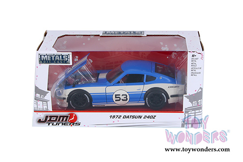 Jada Toys - Metals Die Cast | JDM Tuners™ Datsun 240Z Hard Top (1972, 1/24, diecast model car, Asstd.) 99098WA1
