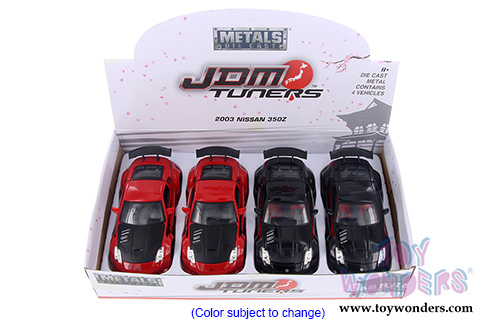Jada Toys - Metals Die Cast | JDM Tuners™ Nissan 350Z Hard Top (2003, 1/24, diecast model car, Asstd.) 99112DP1