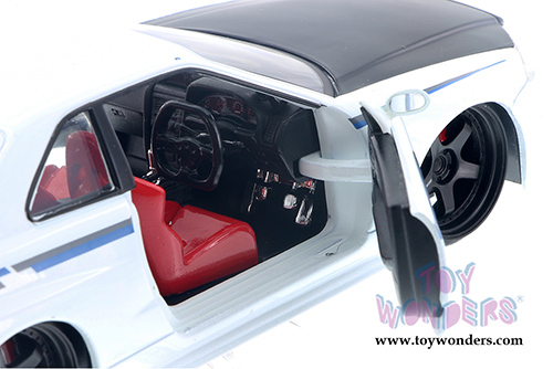 Jada Toys - Metals Die Cast | JDM Tuners™ Nissan Skyline GT-R Hard Top (2002, 1/24, diecast model car, Asstd.) 99117DP1