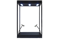 Show product details for Large LED Lighted Display Case (Black) 9926MBK