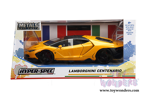 Jada Toys - Metals Die Cast | Hyper-Spec Lamborghini Centenario Hard Top (2017, 1/24, diecast model car, Asstd.) 99360WA1