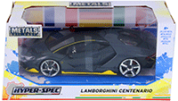 Show product details for Jada Toys - Metals Die Cast | Hyper-Spec Lamborghini Centenario Hard Top (2017, 1/24, diecast model car, Asstd.) 99360WA1