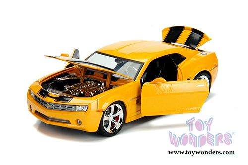 Jada Toys - Metals Die Cast | TRANSFORMERS 5 Chevy® Camaro® Concept Bumblebee® (2006, 1/24, diecast model car, Yellow w/Black) 99384