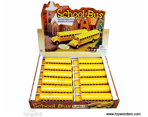 New York School Bus (7", Yellow) 9938NY