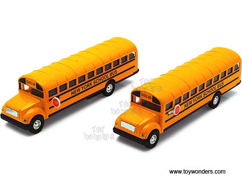 New York School Bus (7", Yellow) 9938NY