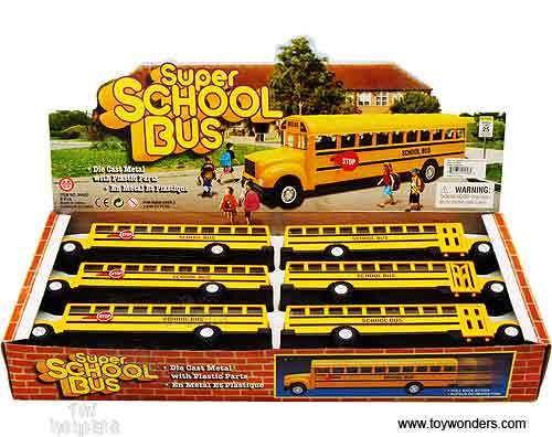 Super School Bus (8.5", Yellow) 9948D