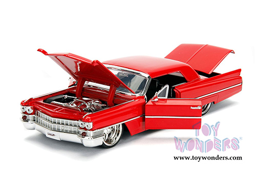 Jada Toys - Metals Die Cast | Bigtime Kustoms Cadillac® Hard Top (1963, 1/24 scale diecast model car, Asstd.) 99550WA1
