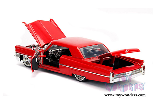 Jada Toys - Metals Die Cast | Bigtime Kustoms Cadillac® Hard Top (1963, 1/24 scale diecast model car, Asstd.) 99550WA1