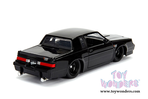 Jada Toys Fast & Furious - Dom's Buick® Grand National™ (1/24 scale diecast model car, Black) 99559