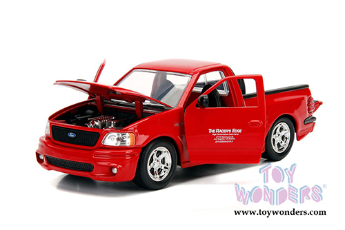 Jada Toys Fast & Furious - Brian's Ford F-150 SVT Lightning Pickup Truck (1/24 scale diecast model car, Red) 99796