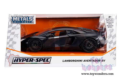 Jada Toys - Metals Die Cast | Hyper-Spec Lamborghini Aventador SV Hard Top (2017, 1/24, diecast model car, Asstd.) 99705WA1