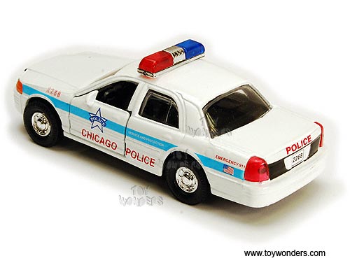 Chicago Police Car (5", White) 9985CG