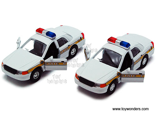 Illinois State Police Car (5", White) 9985IL