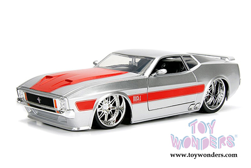 Jada Toys - Metals Die Cast | Big Time Muscle Ford Mustang Mach 1 Hard Top (1973, 1/24 scale diecast model car, Asstd.) 99978DP1