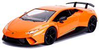 Show product details for Jada Toys - Metals Die Cast | Hyper-Spec Lamborghini Huracán Performante Hard Top (2017, 1/24, diecast model car, Asstd.) 99996DP1