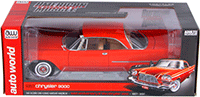 Show product details for Auto World - American Muscle | Chrysler 300C 60th Anniversary (1957, 1/18 scale diecast model car, Gauguin Red) AMM1110