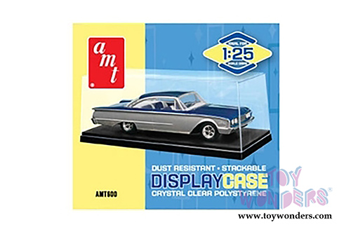 1/25 Scale amt Diecast Model Car Acrylic Display Case (Acrylic Crystal Clear Polystyrene) AMT600