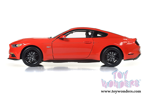 Auto World Muscle Cars U.S.A. | Ford Mustang GT Coupe (2016, 1/18 scale diecast model car, Competition Orange) AW242