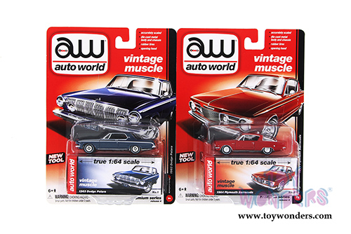 Auto World Premium - Release 4 Set A (1/64 scale diecast model car, Asstd.) AW64032/48A