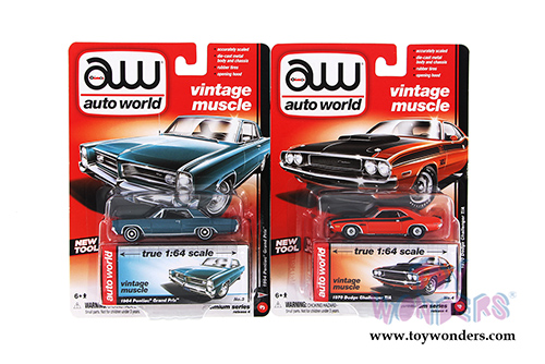 Auto World Premium - Release 4 Set B (1/64 scale diecast model car, Asstd.) AW64032/48B