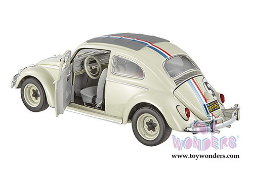 Mattel Hot Wheels Elite The Love Bug - Volkswagen Herbie #53 (1962, 1/18 scale diecast model car) BCJ94