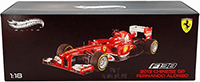 Show product details for Mattel Hot Wheels Racing - Ferrari F138 Fernando Alonso - 2013 Chinese GP (2013, 1/18 scale diecast model car, Red) BCT82/9964
