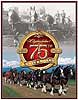 Tin Sign: Budweiser Clydesdales 75th Anniversary sign BD1497