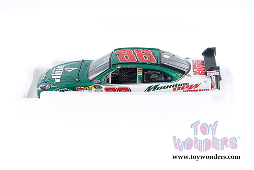 Action Racing Collectables - NASCAR Dale Earnhardt #88 AMP Energy/Mountain Dew Chevy Impala SS (2009, 1/24 scale diecast model car, White/Green) C8671