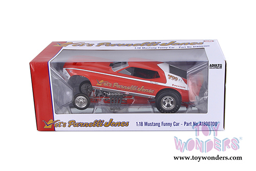 Acme - Vel's Parnelli Jones Ford Mustang #799 Funny Car (1/18 scale diecast model car, Red) CP7496/06