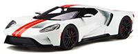 Show product details for GT Spirit - Ford GT Hard Top (2017, 1/18 scale resin model car, Frozen White) GT097