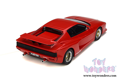 GT Spirit - Ferrari Koenig Testarossa Twin-Turbo Rosso corsa Hard Top (1966, 1/18 scale resin model car, Red) GT124