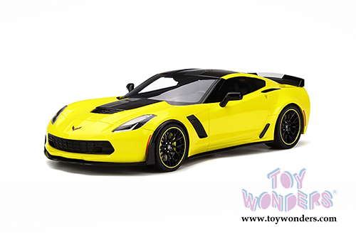 GT Spirit - Chevrolet® Corvette® Z06 CR-7 Hard Top (2016, 1/18 scale resin model car, Yellow) GT171
