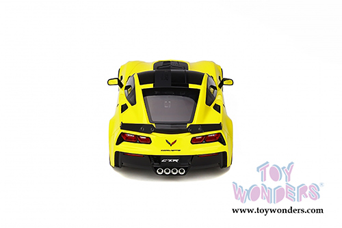 GT Spirit - Chevrolet® Corvette® Z06 CR-7 Hard Top (2016, 1/18 scale resin model car, Yellow) GT171