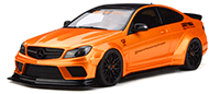 Show product details for GT Spirit - Mercedes-Benz C63 LB Works (1/18 scale resin model car, Metallic Orange) GT215