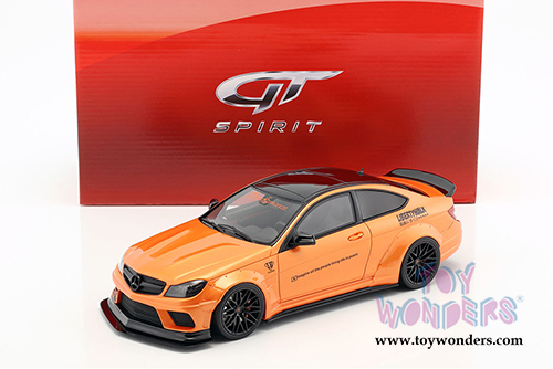 GT Spirit - Mercedes-Benz C63 LB Works (1/18 scale resin model car, Metallic Orange) GT215