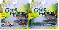 Show product details for Round 2 Johnny Lightning - Gone Fishing 2017 Release 4 Set B (1/64 scale diecast model car, Asstd.) JLBT004/36B