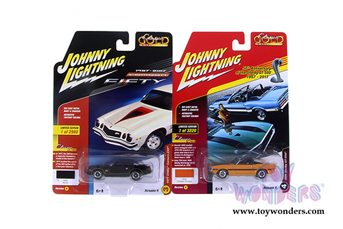 Round 2 Johnny Lightning - Classic Gold 2017 Release 4 Set B (1/64 scale diecast model car, Asstd.) JLCG012/48B