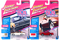 Show product details for Round 2 Johnny Lightning - Muscle Cars USA 2018 Release 3 Set A (1/64 scale diecast model car, Asstd.) JLMC014/48A