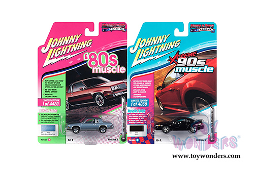 Round 2 Johnny Lightning - Muscle Cars USA 2018 Release 3 Set B (1/64 scale diecast model car, Asstd.) JLMC014/48B