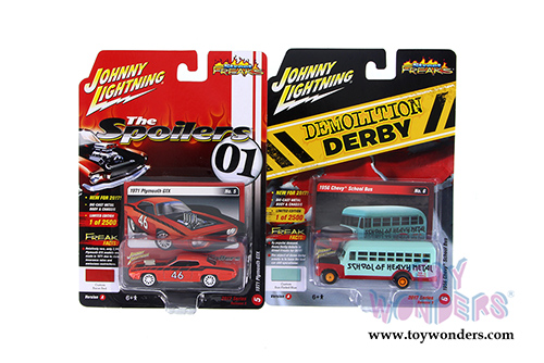 Round 2 Johnny Lightning - Street Freaks Release 3 Set A (1/64 scale diecast model car, Asstd.) JLSF005/12A