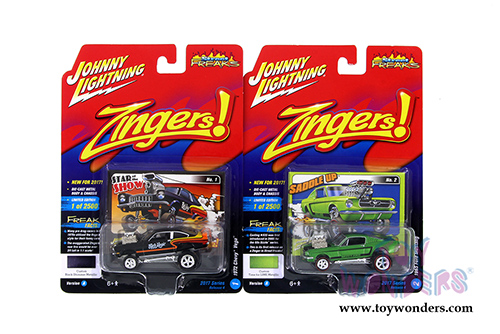 Round 2 Johnny Lightning - Street Freaks Release 4 Set A (1/64 scale diecast model car, Asstd.) JLSF006/48A