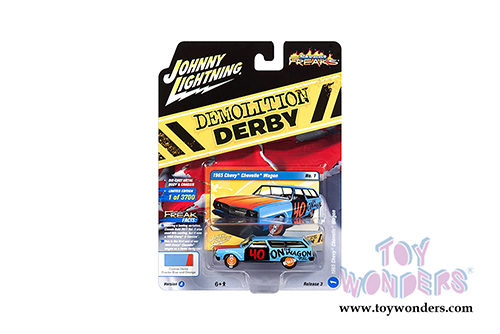 Round 2 Johnny Lightning - Street Freaks 2018 Release 3 Set A (1/64 scale diecast model car, Asstd.) JLSF009/48A