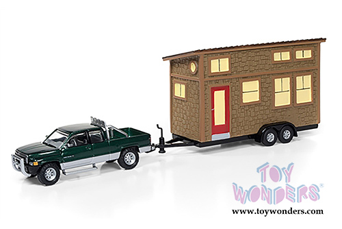 Round 2 Johnny Lightning - Tiny Houses Release 1 set B (1/64 scale diecast model car, Asstd.) JLTH001/24B